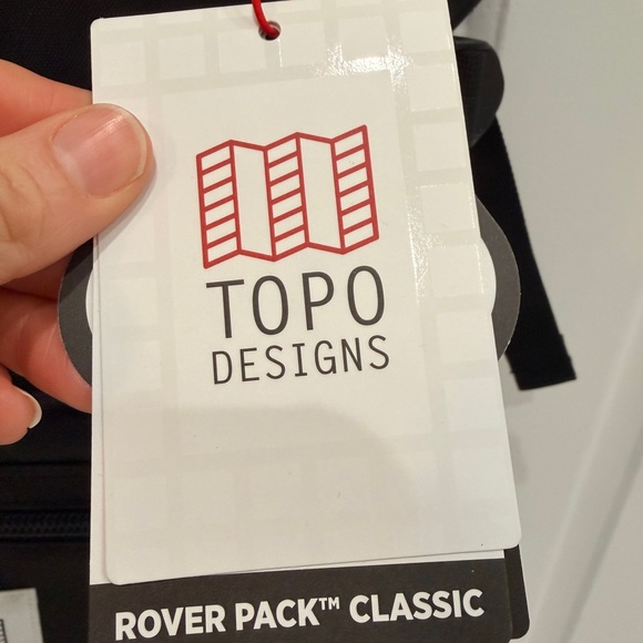 Topo Designs Black Rover Pack - Picture 8 of 12